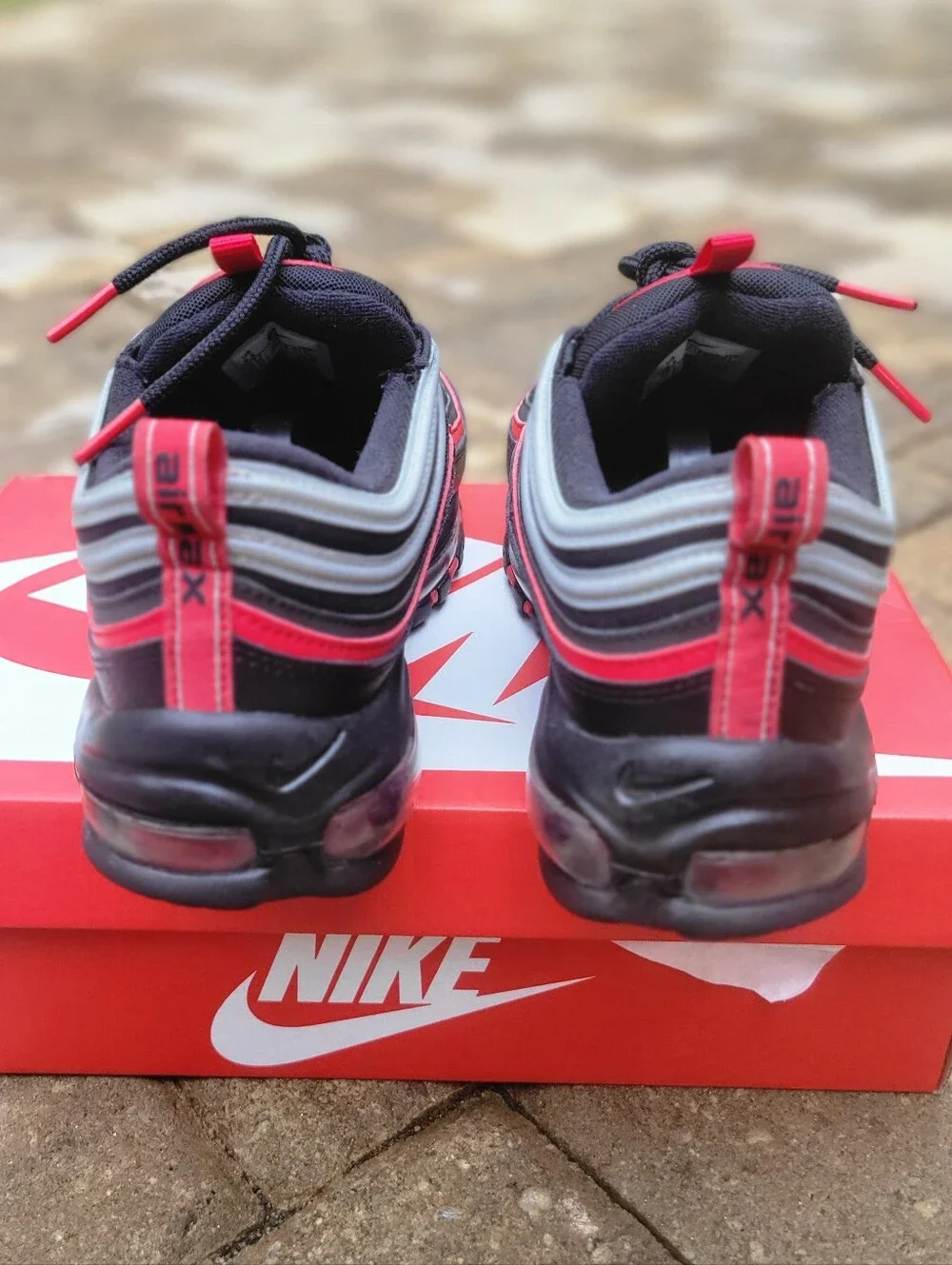Air Max 97 'Black, Red, Silver'